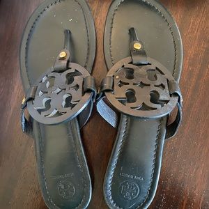 Tory Burch Black Miller sandals